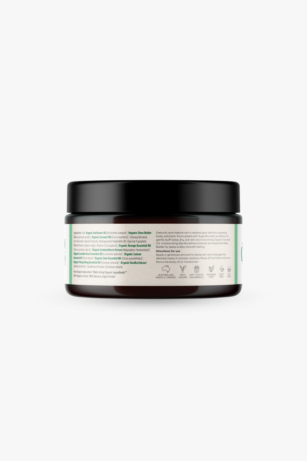 Exfoliant Corps Hydratant Noyer & Bois de Santal